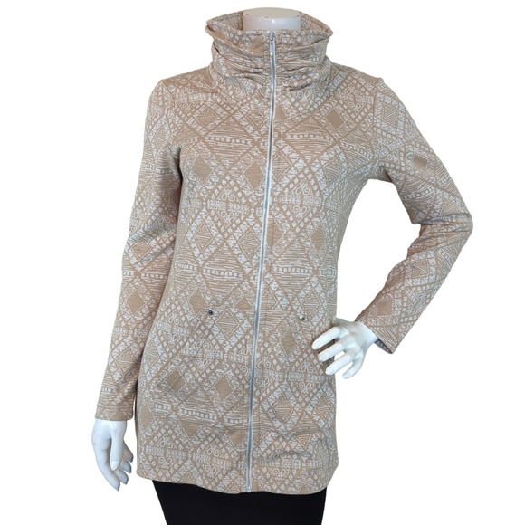 Tonia DeBellis Full Zip Cowl Neck Sweater Jacket - Picture 4 of 16